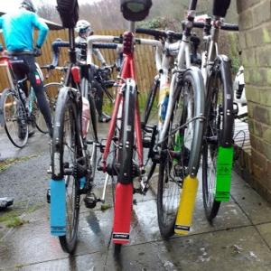 A Multi-Coloured Array of 2015 RAW Mudflaps